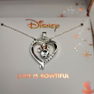 Disney  Love is Bowtiful Minnie Mouse Necklace